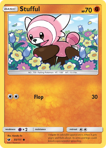 Stufful (55/111) [Sun &amp; Moon: Crimson Invasion] 