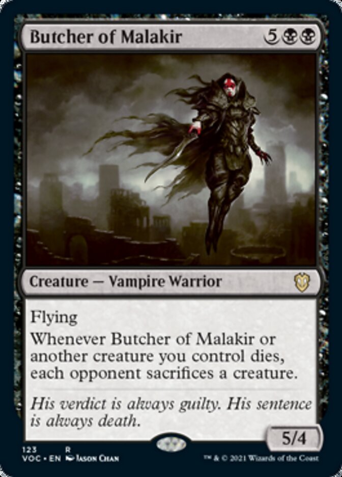 Butcher of Malakir [Innistrad: Crimson Vow Commander] 