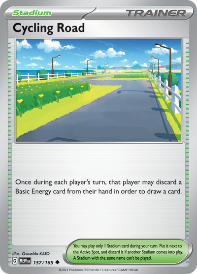 Cycling Road (157/165) [Scarlet &amp; Violet: 151] 