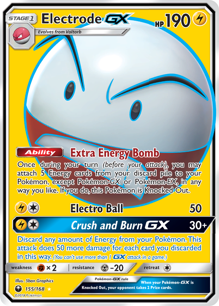 Electrode GX (155/168) [Sun & Moon: Celestial Storm] 