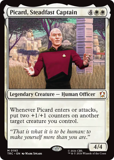 Picard, Steadfast Captain [Star Trek Commander]