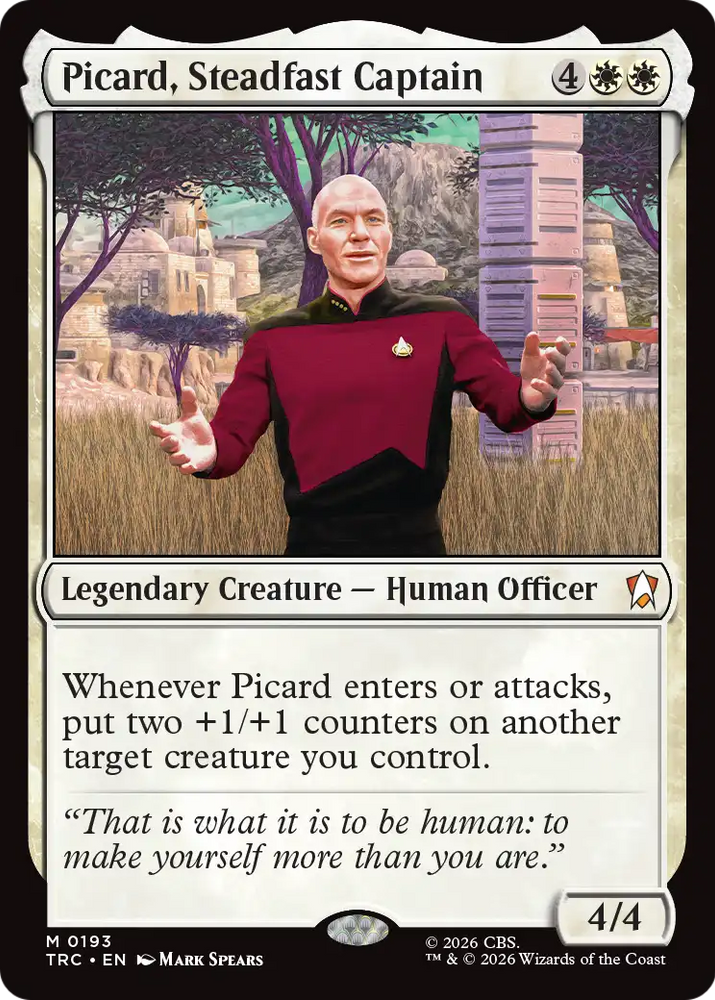 Picard, Steadfast Captain [Star Trek Commander]