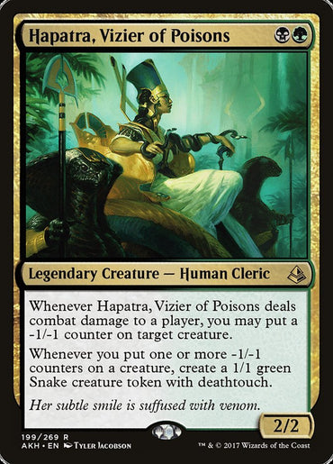 Hapatra, Vizier of Poisons [Amonkhet] 