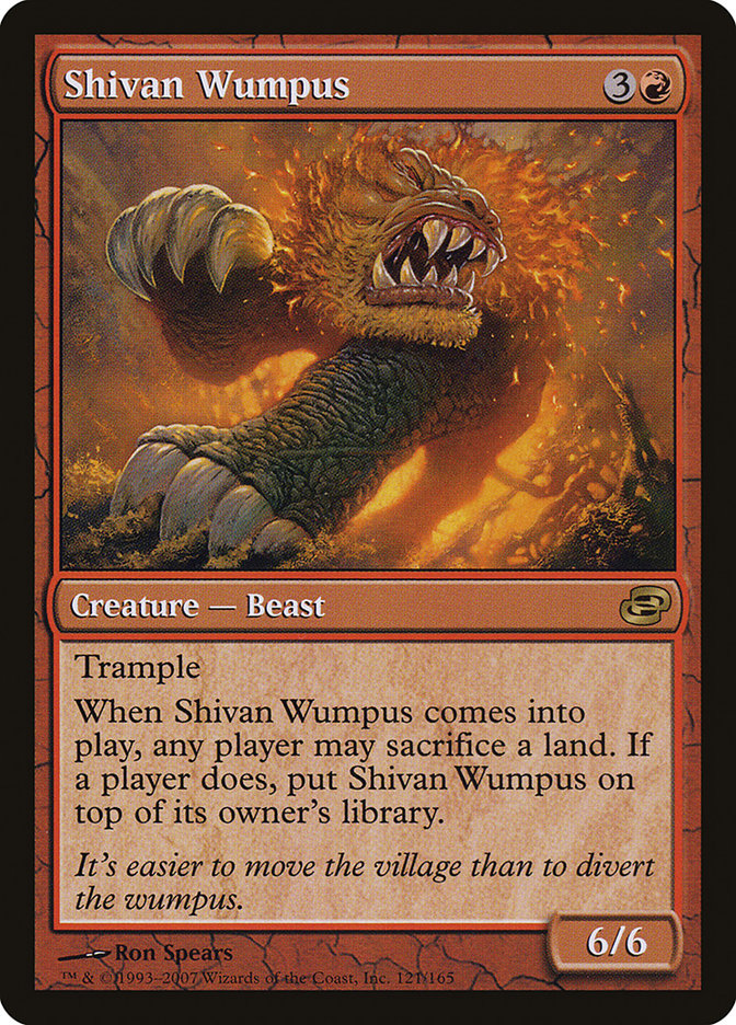 Shivan Wumpus [Planar Chaos] 