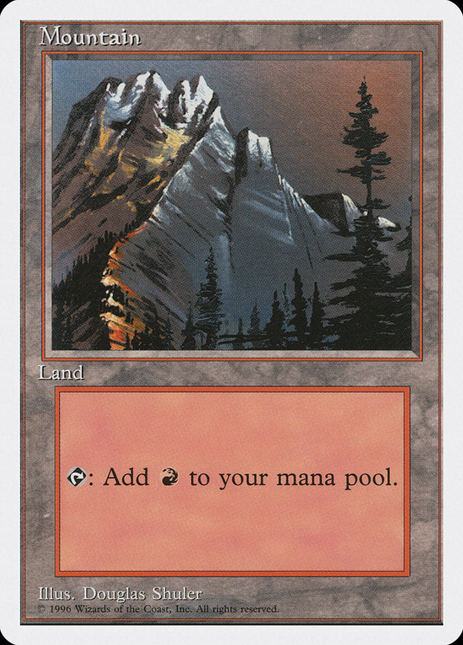 Mountain (Red Sky in the Top Right) [Introductory Two-Player Set] 