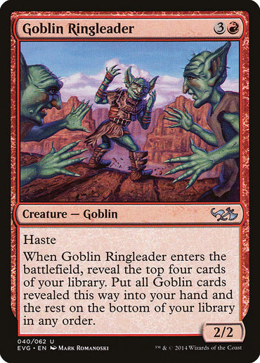 Goblin Ringleader (Elves vs. Goblins) [Duel Decks Anthology] 