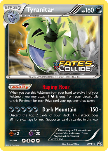 Tyranitar (XY130) [XY: Black Star Promos]