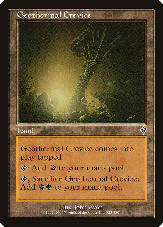 Geothermal Crevice [Invasion] 