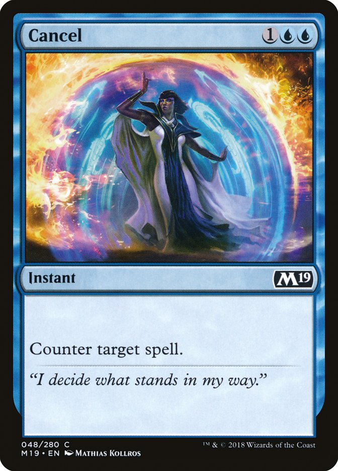 Cancel [Core Set 2019] 