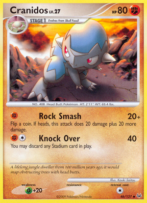 Cranidos (46/127) [Platinum: Base Set] 