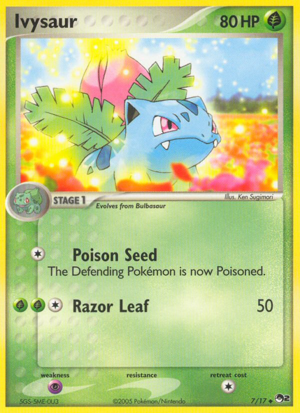 Ivysaur (7/17) [POP Series 2]