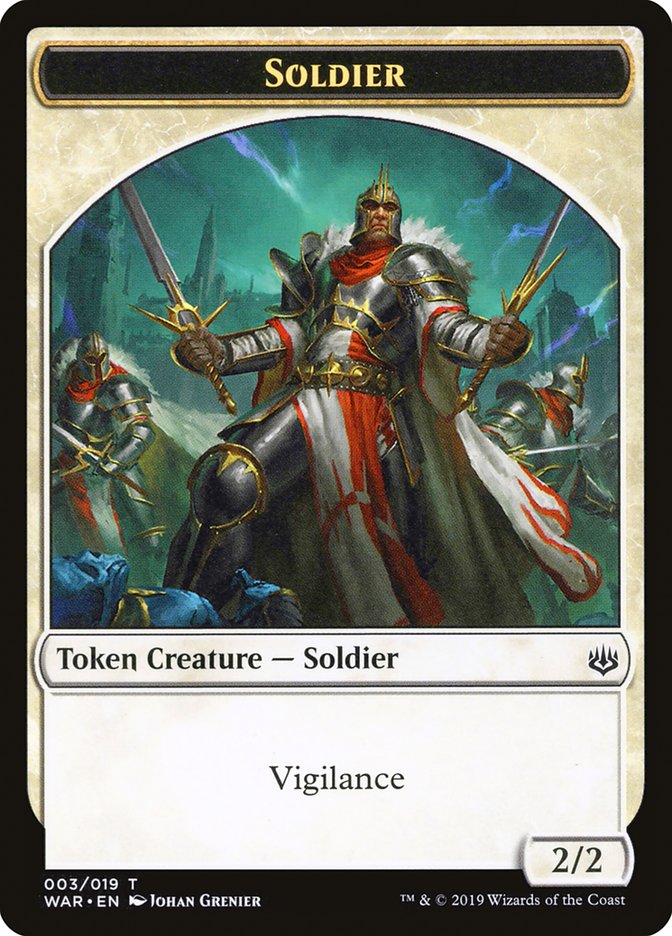 Soldier Token [War of the Spark Tokens] 