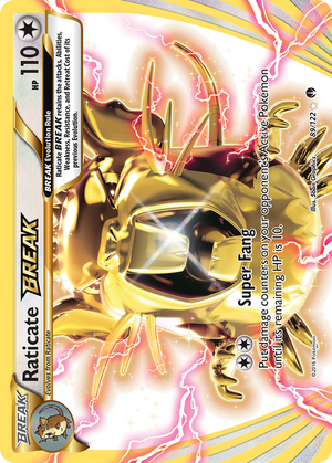 Raticate BREAK (89/122) [XY:BREAKpoint] 