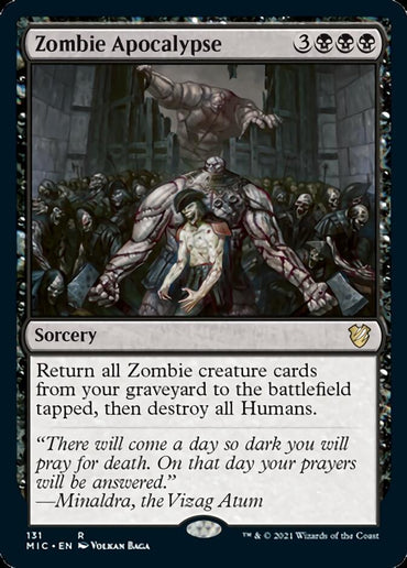 Zombie Apocalypse [Innistrad: Midnight Hunt Commander] 