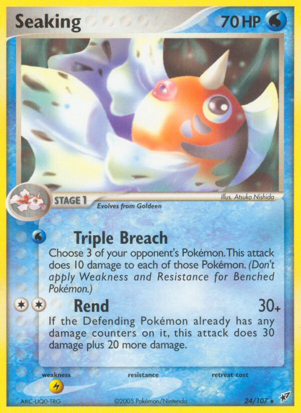 Seaking (24/107) [EX: Deoxys] 