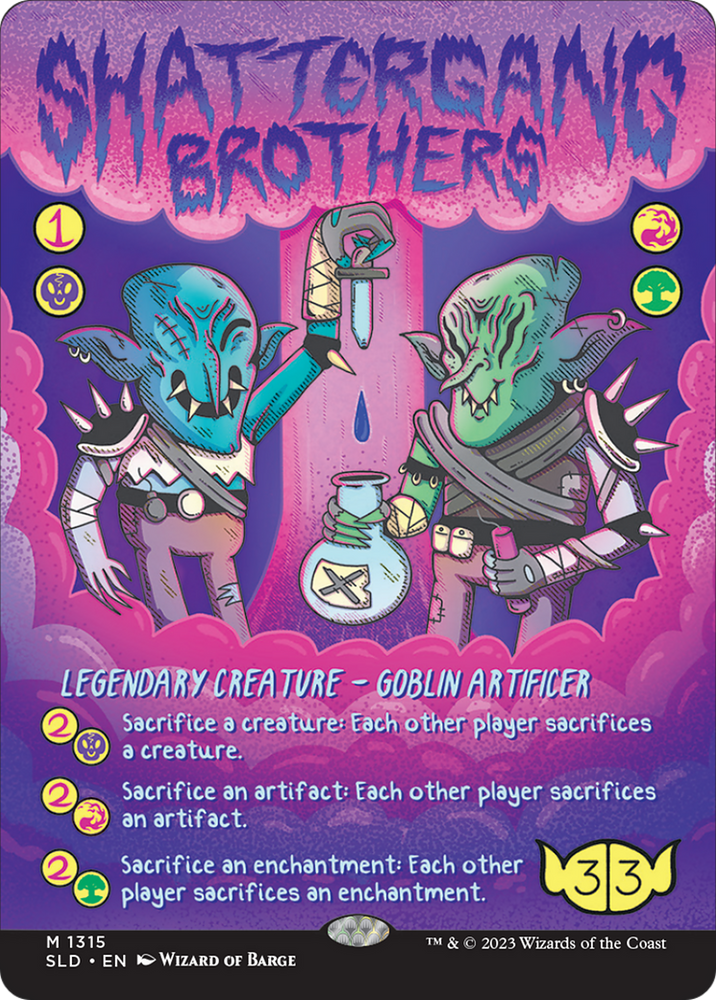 Shattergang Brothers (Rainbow Foil) [Secret Lair Drop Series] 