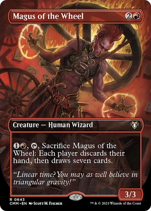 Magus of the Wheel (Borderless Alternate Art) [Commander Masters] 