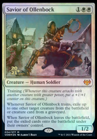 Savior of Ollenbock [Innistrad: Crimson Vow Prerelease Promos] 