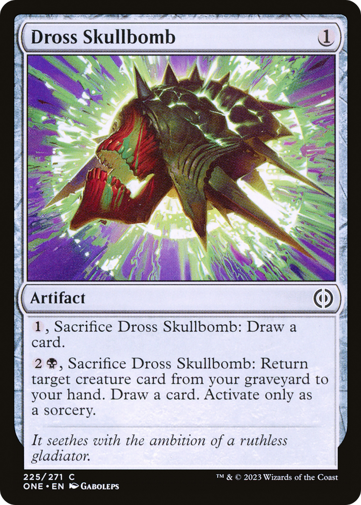 Dross Skullbomb [Phyrexia: All Will Be One] 