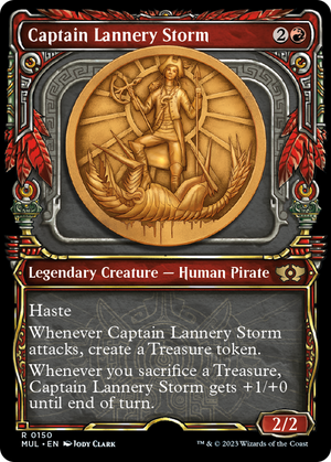 Captain Lannery Storm (Halo Foil) [Multiverse Legends] 