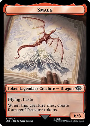 Smaug Token [The Lord of the Rings: Tales of Middle-Earth Tokens] 