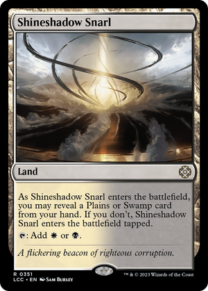 Shineshadow Snarl [The Lost Caverns of Ixalan Commander] 