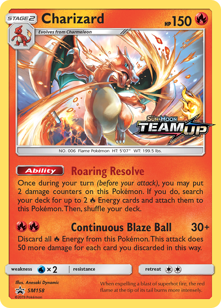 Charizard (SM158) [Sun & Moon: Black Star Promos] 