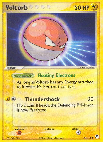 Voltorb (85/112) [EX: FireRed &amp; LeafGreen] 