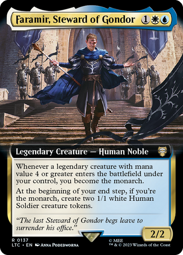 Faramir, Steward of Gondor (Extended Art) [The Lord of the Rings: Tales of Middle-Earth Commander] 