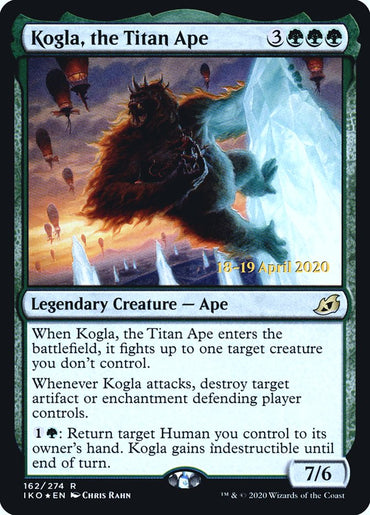 Kogla, the Titan Ape [Ikoria: Lair of Behemoths Prerelease Promos] 