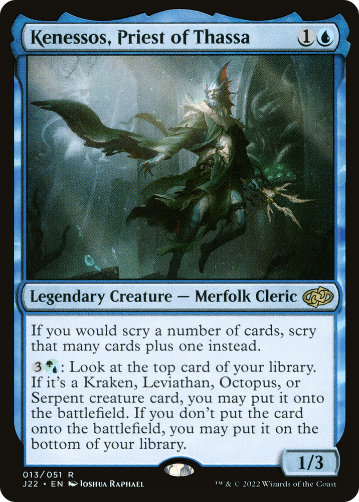 Kenessos, Priest of Thassa [Jumpstart 2022] 