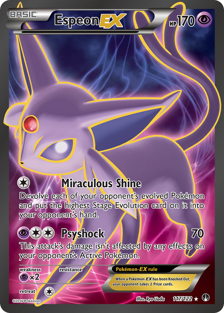 Espeon EX (117/122) [XY: BREAKpoint] 