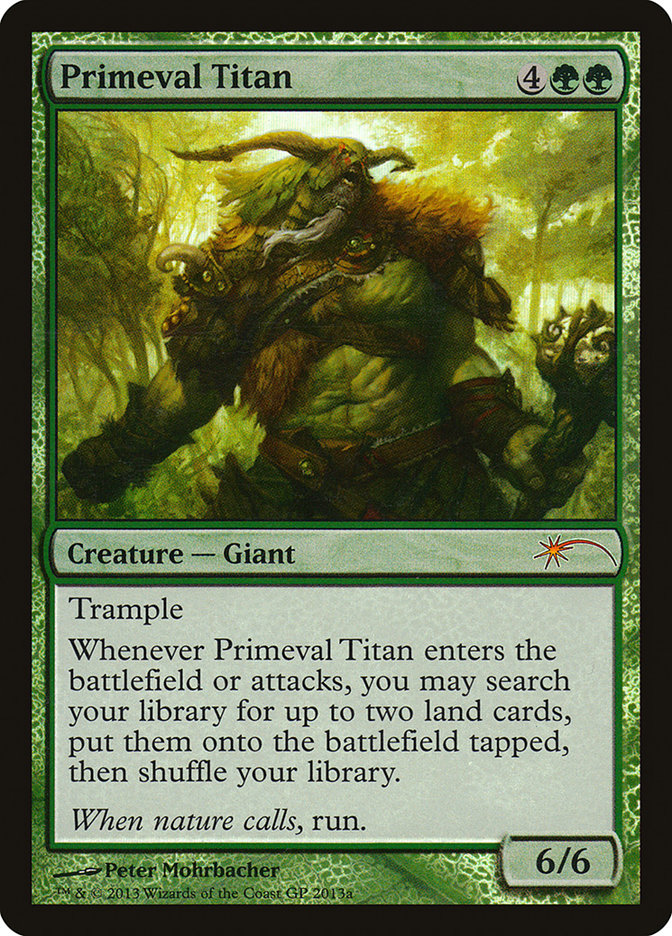 Primeval Titan (Grand Prix) [Grand Prix Promos] 