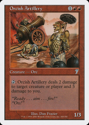 Orcish Artillery [Seventh Edition] 