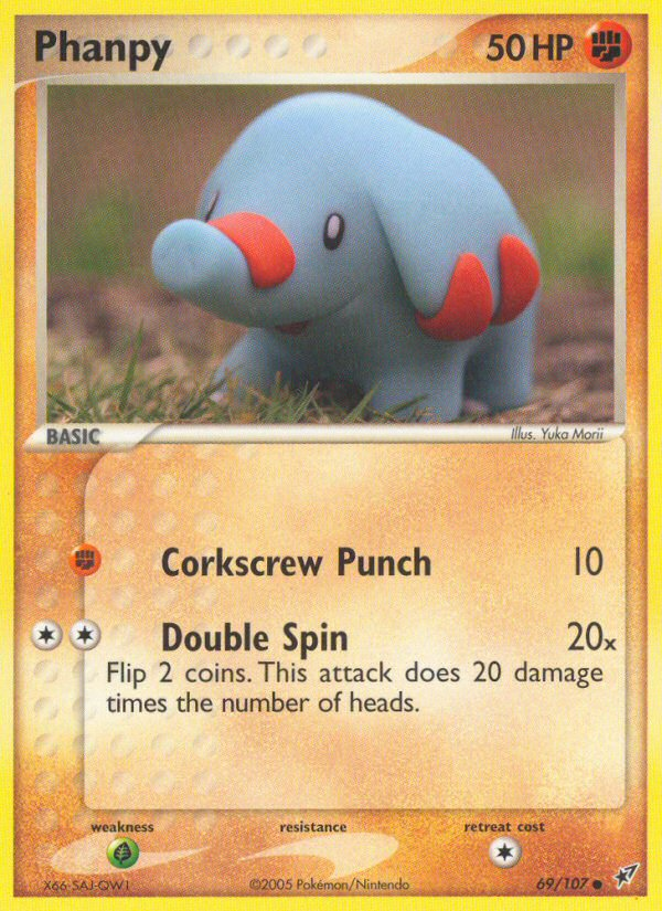 Phanpy (69/107) [EX: Deoxys] 