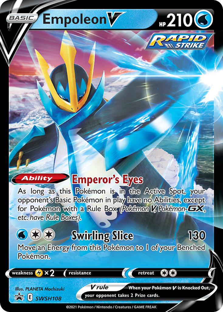 Empoleon V (SWSH108) [Sword & Shield: Black Star Promos] 