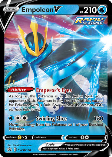 Empoleon V (SWSH108) [Sword &amp; Shield: Black Star Promos] 