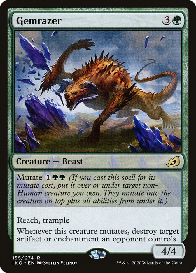 Gemrazer (Promo Pack) [Ikoria: Lair of Behemoths Promos] 