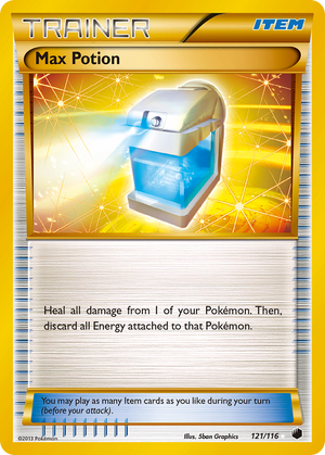 Max Potion (121/116) [Black &amp; White: Plasma Freeze] 