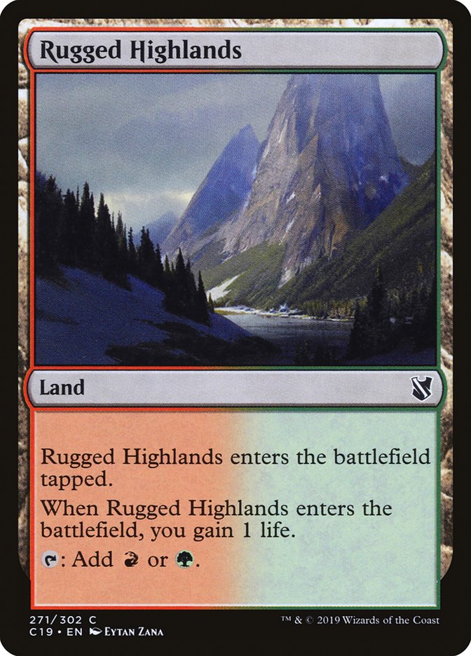 Rugged Highlands [Order 2019] 