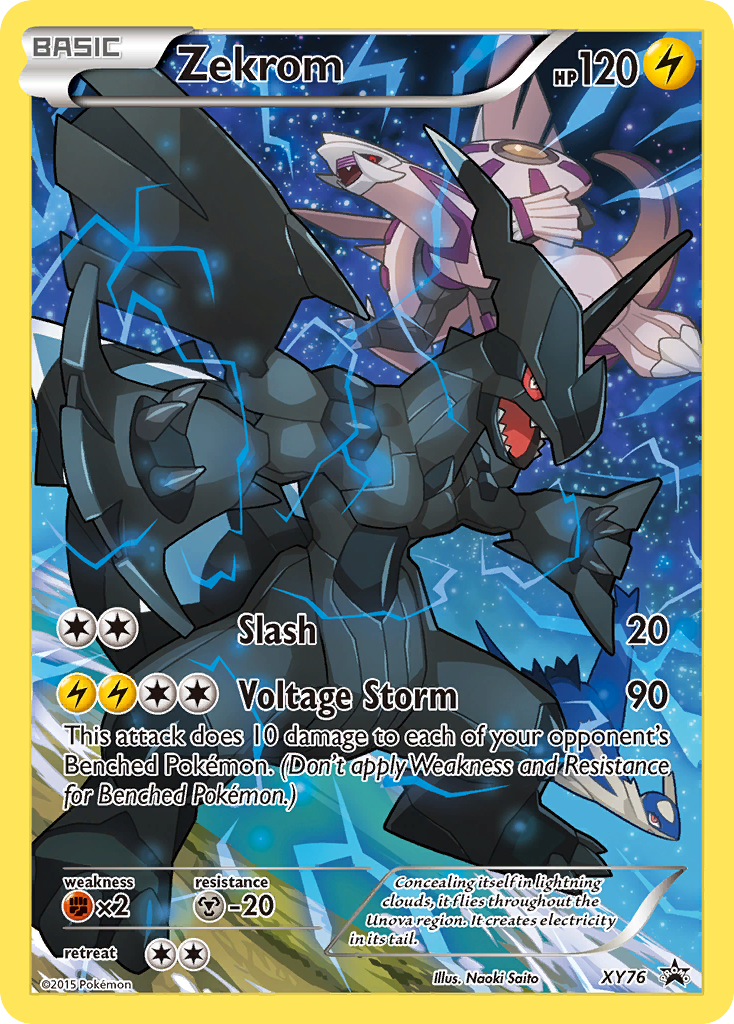 Zekrom (XY76) [XY: Black Star Promos] 