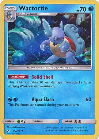 Wartortle (34/214) (Premium Collection Promo) [Sun &amp; Moon: Unbroken Bonds] 