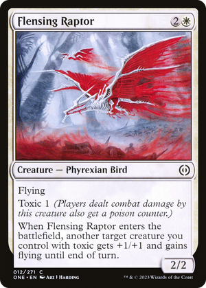 Flensing Raptor [Phyrexia: All Will Be One] 