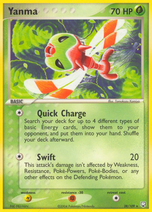 Yanma (28/109) [EX: Team Rocket Returns] 