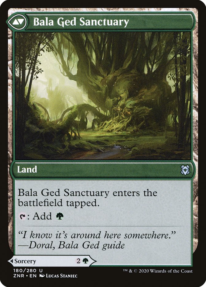 Bala Ged Recovery // Bala Ged Sanctuary [Zendikar Rising] 