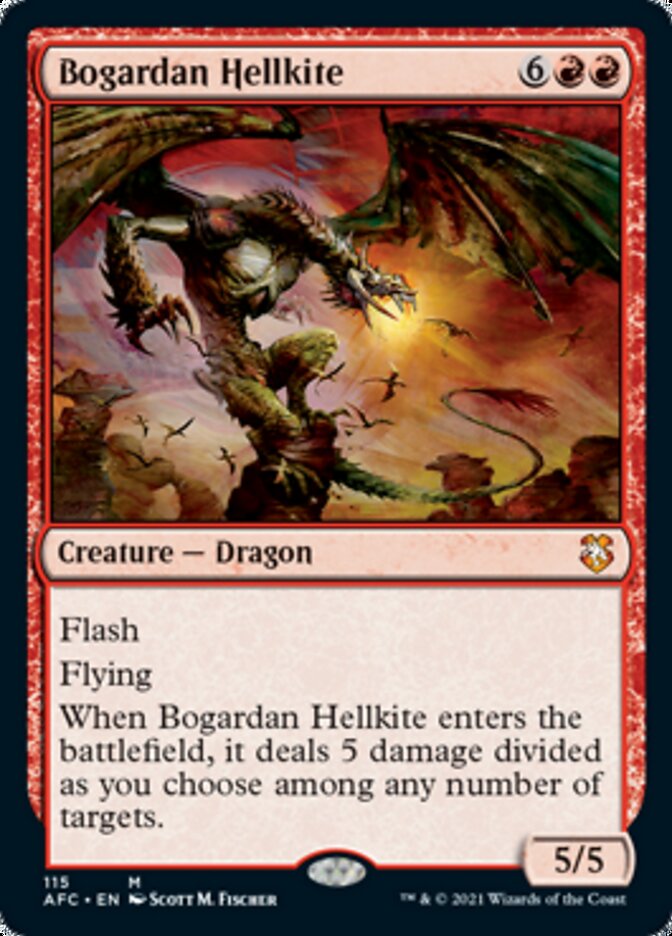 Bogardan Hellkite [Dungeons & Dragons: Adventures in the Forgotten Realms Commander] 