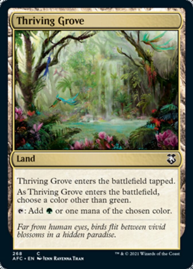 Thriving Grove [Dungeons &amp; Dragons: Adventures in the Forgotten Realms Commander] 