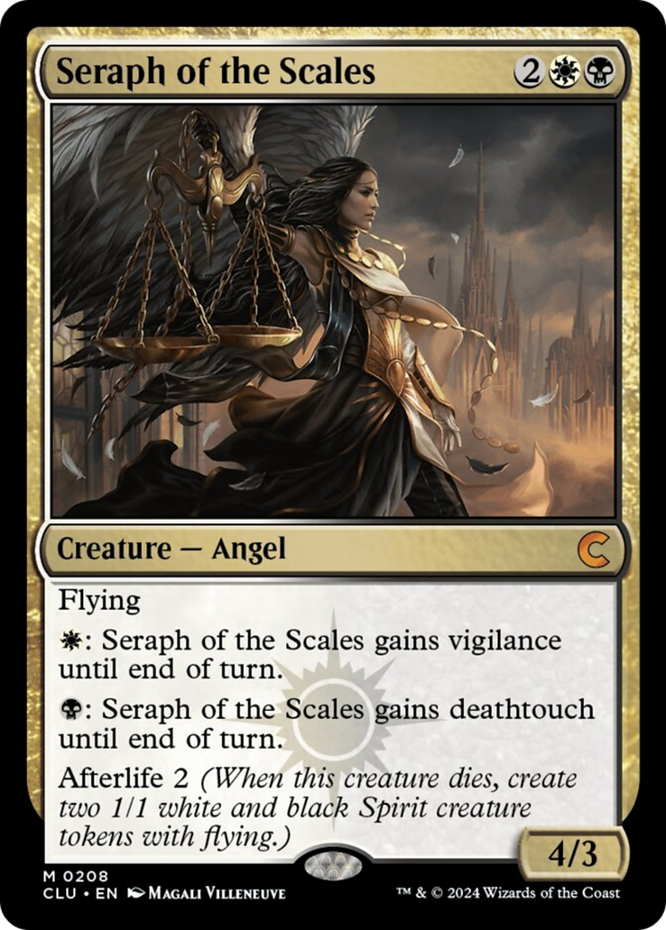 Seraph of the Scales [Ravnica: Clue Edition] 