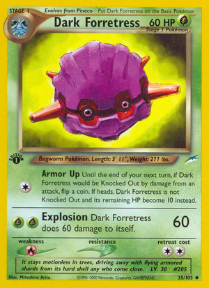 Dark Forretress (35/105) [Neo Destiny 1st Edition] 