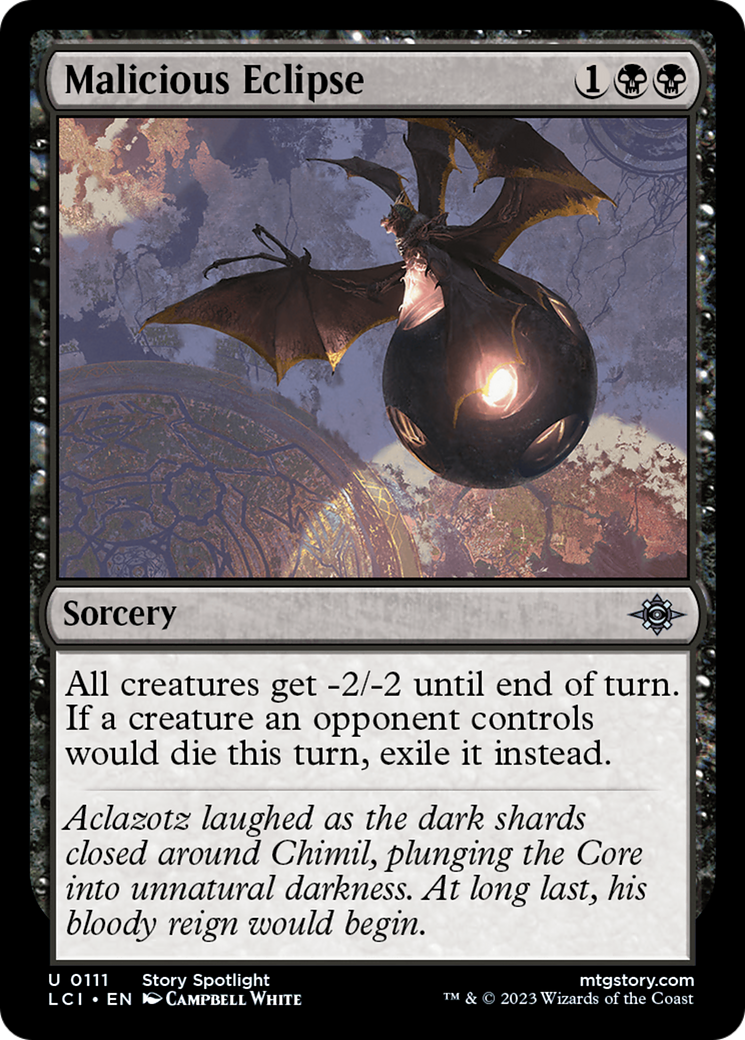 Malicious Eclipse [The Lost Caverns of Ixalan] 